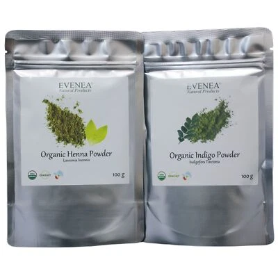 Premium Quality Pure ORGANIC Henna + ORGANIC Indigo powders ***Multi-listing***