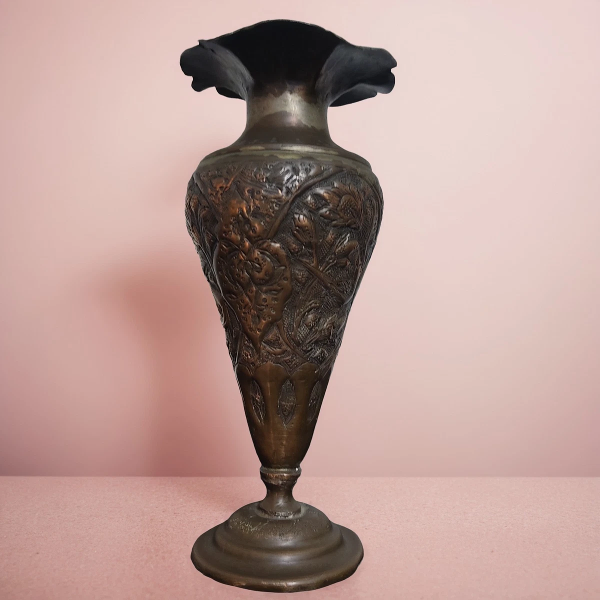铜中东古董花瓶| eBay