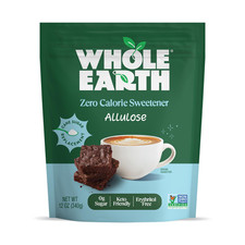 Whole Earth Zero Calorie Allulose Sweetener, Zero Calorie Sugar Substitute, Keto