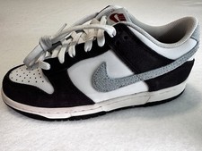 Youth Size 5 GS - Nike Dunk Low SE White Glacier Blue New