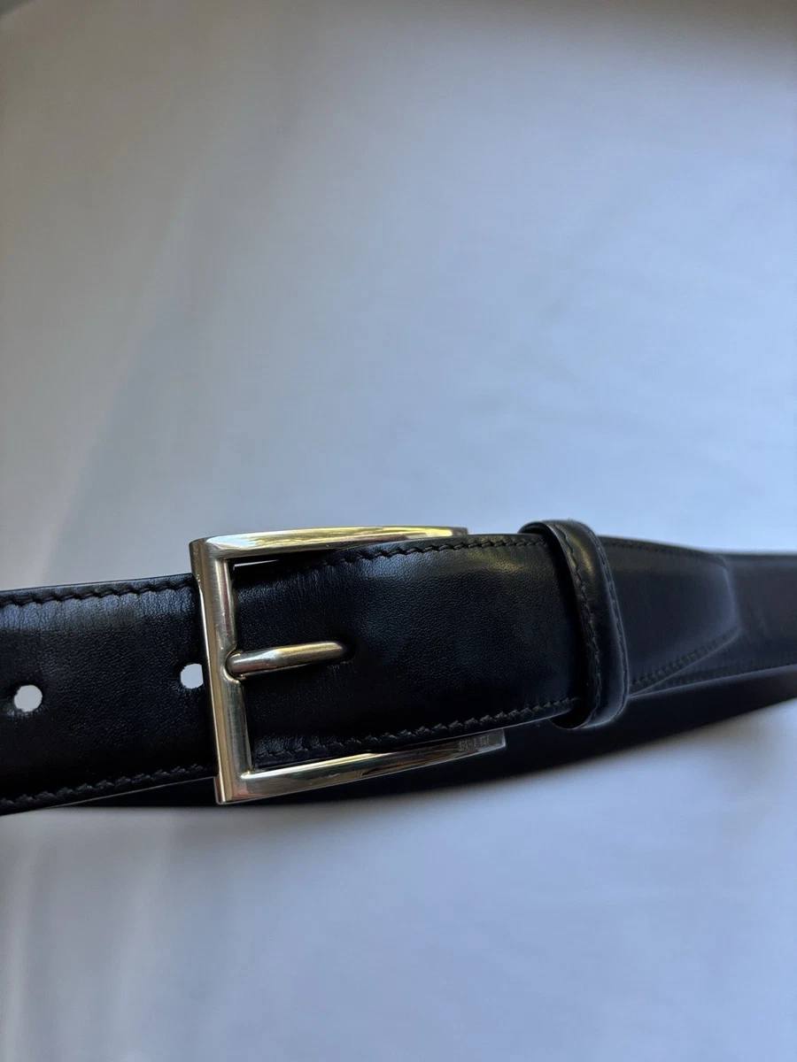 PRADA Leather Black Belts for Men for sale | eBay