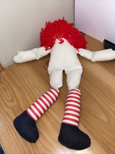 Raggedy Ann (NO VESTITI) Peluche Peluche Giocattolo 24" - Foto 3 di 4