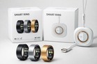 Smart ring activity tracker metal heart rate sleep water resistant