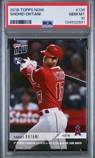 2018 Topps Now Shohei Ohtani #136 Rookie /5144 PSA 10 GEM MINT LA ANGELS ROY RC