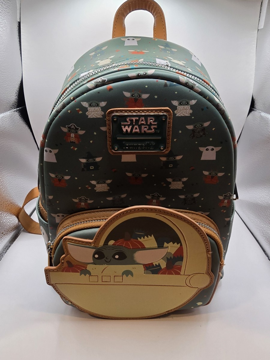 Loungefly Star Wars Grogu Halloween Mini Backpack Baby Yoda  display picture 1