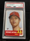 SHOHEI OHTANI PSA 9 2018 TOPPS LIVING #7 ROOKIE RC ANGELS Dodgers