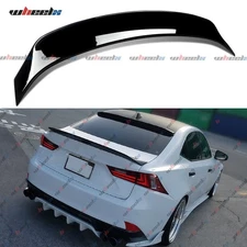 FOR 2014-2020 LEXUS IS200t IS250 IS350 AR STYLE GLOSS BLACK TRUNK SPOILER WING