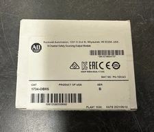 Allen Bradley 1734-OB8S Point Guard Digital I/O Safety Module Ser B