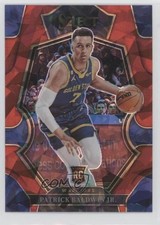 2022 Panini Select Premier Level Red Cracked Ice Prizm Patrick Baldwin Jr 0ym4