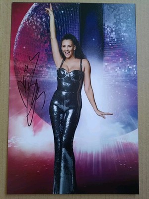 Betty Taube Autogramm Foto Let's Dance