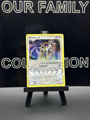 Pokémon TCG Arceus LV 100 DP50 Diamond & Pearl Holo Black Star Promo