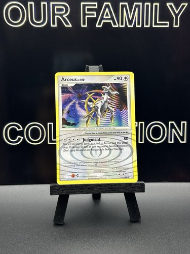 Pokémon TCG Arceus LV 100 DP50 Diamond & Pearl Holo Black Star Promo