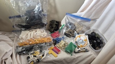 Mega blocks Wheels, Frames And Parts. Color Sorted and Cleaned