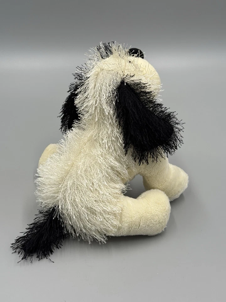 Webkinz Lil'Kinz Black and White Cheeky Dog HM192 Plush 8” No Code - Image 3 of 4