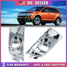 New For 2007 08 09 2010 Ford Edge 3.5l Front Left Right Bumper Fog Lamp Cover New For 2007 08 09 2010 Ford Edge 3.5l Front Left Right Bumper Fog Lamp Cover
