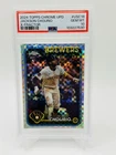 2024 Topps Chrome Update Jackson Chourio RC X-Fractor #USC18 Brewers PSA 10 Gem