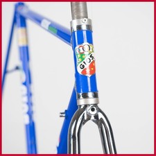 NOS GIOS COMPACT EVOLUTION TIME TRIAL STEEL FRAME VINTAGE ROAD BIKE FRAMESET