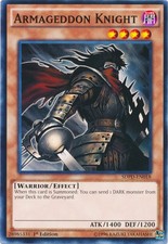 Armageddon Knight - SDPD-EN018 - Common - 1st Edition - Damaged
