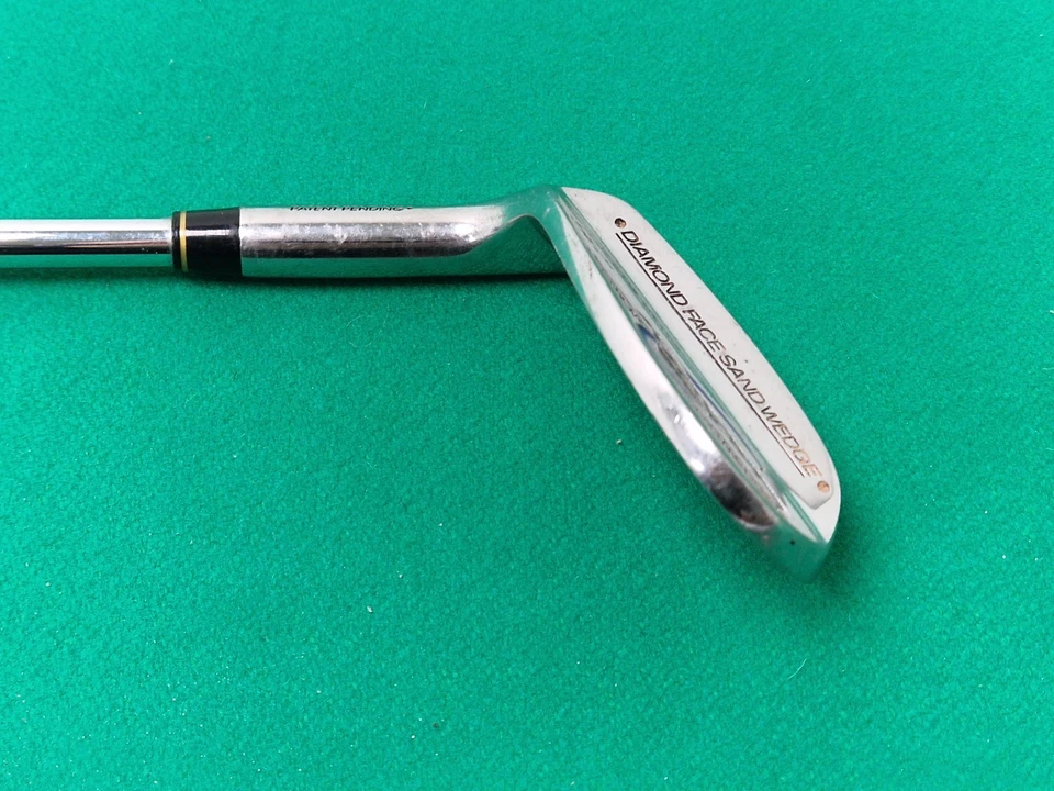 Men's L/H Pure Spin Diamond Face 56 degree Sand Wedge Golf Club Steel Shaft - Image 3 of 4