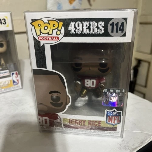 Jerry Rice Funko POP! NFL Football Legends #114 San Francisco 49ers VAULTED