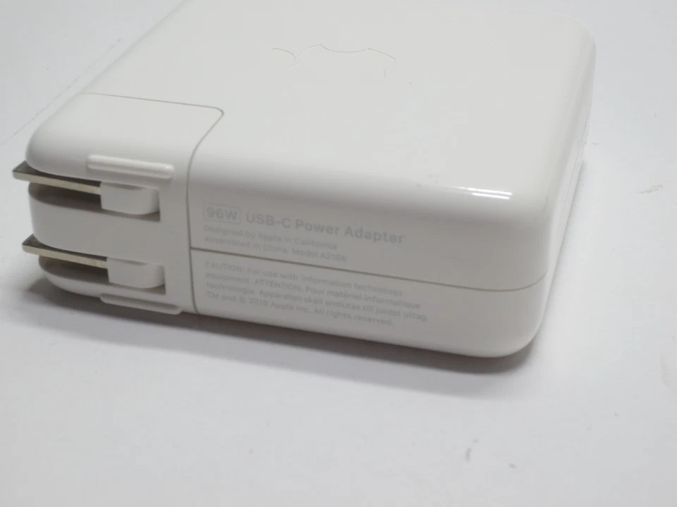 Original Apple 96W USB-C Power Adapter Type C Charger (A2166) w/ Cable - Image 4 of 4