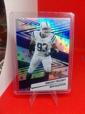 Panini Revolution Dwight Freeney Indy Colts Blue Astro Color Match 221/549