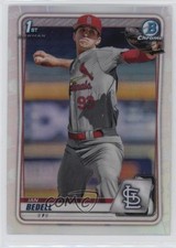 2020 Bowman Draft Chrome Refractor Ian Bedell #BD-100 hu1