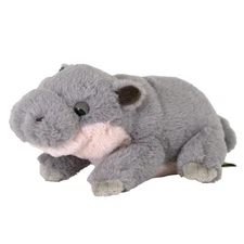 Sunlemon Fluffies S Pygmy Hippopotamus 12 x 21 x 16 cm Stuffed Animal Cute Zoo
