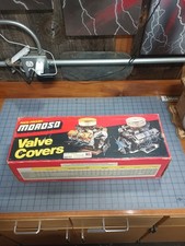 Nos Vintage Moroso Tall Chrome Small Block Mopar Valve Covers 273 318 340 360 W2