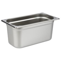 GN 1/3 VorratsbehäLter Edelstahl 32,5 X 17,5 X 15 Cm 5,7 Liter