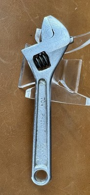 Vintage Proto 4  Adjustable Wrench No.704 Made In USA, Perfect.