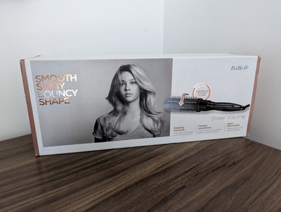Babyliss Hot Brush Sheer Volume Rotating 2769U 50mm sehr guter Zustand Top Zustand