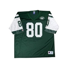 Vintage 90s Champion New York Jets Wayne Chrebet NFL jersey XL 