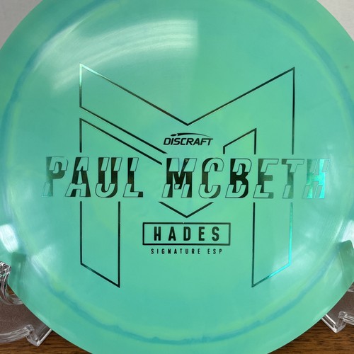 Discraft Disc Golf Paul McBeth Signature ESP Hades Distance Driver 155-159gram - Picture 2 of 10