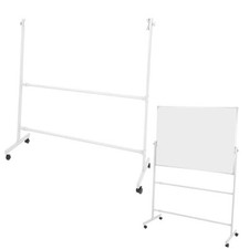 Adjustable Whiteboard Easel Stand Only Large Mobile Rolling Whiteboard Stand