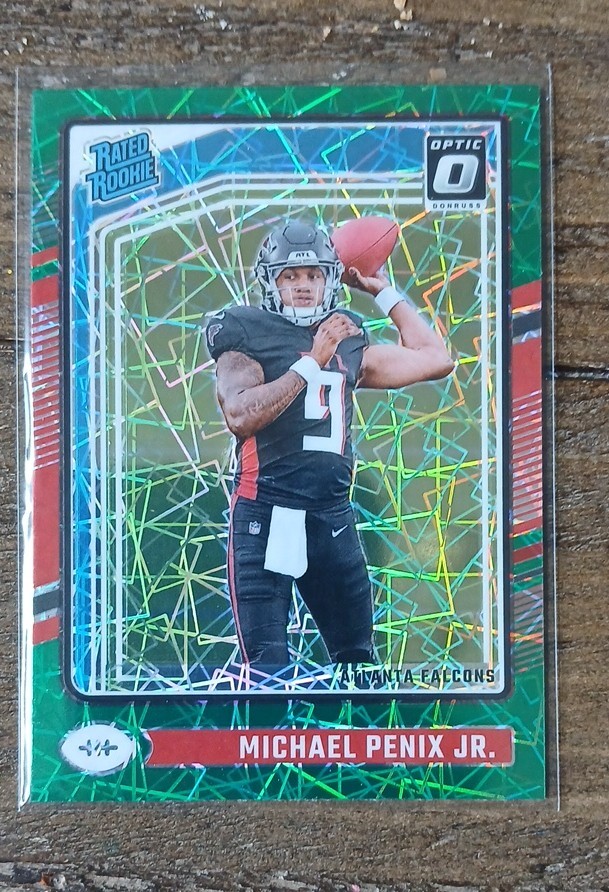 2024 Panini Donruss Optic - Michael Penix Jr. #279 Green Velocity Prizm (RC)