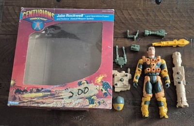 VINTAGE 1986 CENTURIONS JAKE ROCKWELL COMPLETE WITH BOX RARE