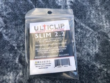 UltiClip Slim 2.2 Fixed Blade Clip for Belt-Less Carry