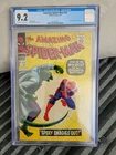 Amazing Spider-Man #45 CGC 9.2 (1967) Stan Lee Romita Sr. Lizard OWTWP