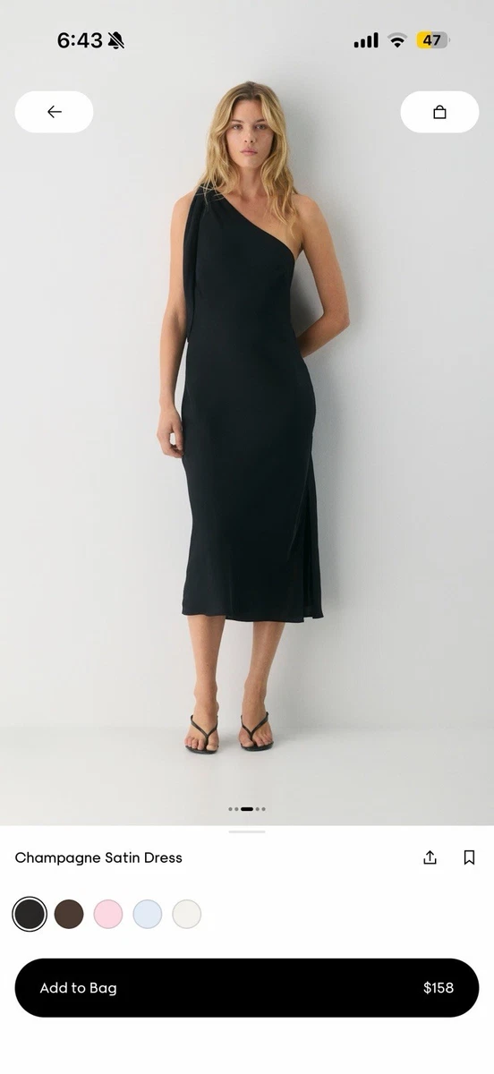 black evening dresses with sleeves Long Sleevess Black V-neck High Split Bishop sleeves Evening Dresses