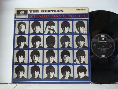 NM MINUS   The Beatles   ''A Hard Day's Night'' LP FROM 1976 UK PRESS       O