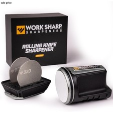 Work Sharp Rolling Knife Sharpener- 4 Sharpen...