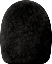 Microfiber Toilet Lid Cover   Soft, Absorbent  Machine-Washable Seat Cover Fits