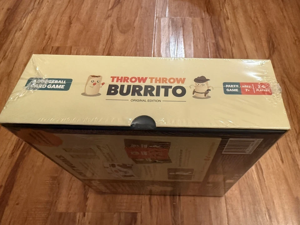 Throw Throw Burrito Dodgeball Card Game By Exploding Kittens Brand New Sealed - Image 4 of 4