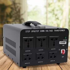 5000W Power Step Up/Step Down Voltage Transformer Converter 110V  220V Heavy Duty