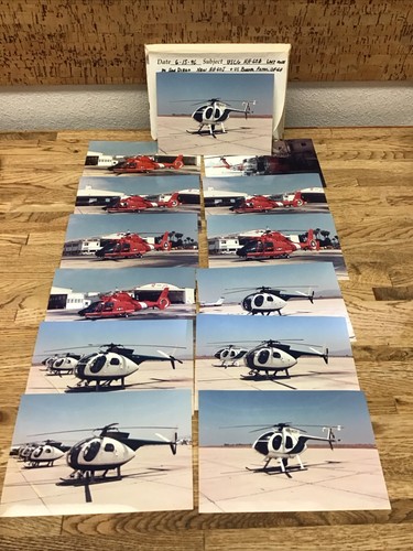 Lot Of (13) Pictures US Coast Guard / Border Patrol Helicopters In San Diego B-4