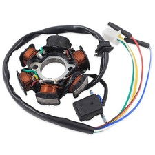 Ignition Stator Magneto 5 wire AC 6 Pole Coil for GY6 49cc - 180cc engine, Sc...