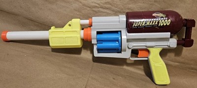 Larami Super Maxx 1000 Pressure Long Range Vintage Super Soaker Dart Gun 
