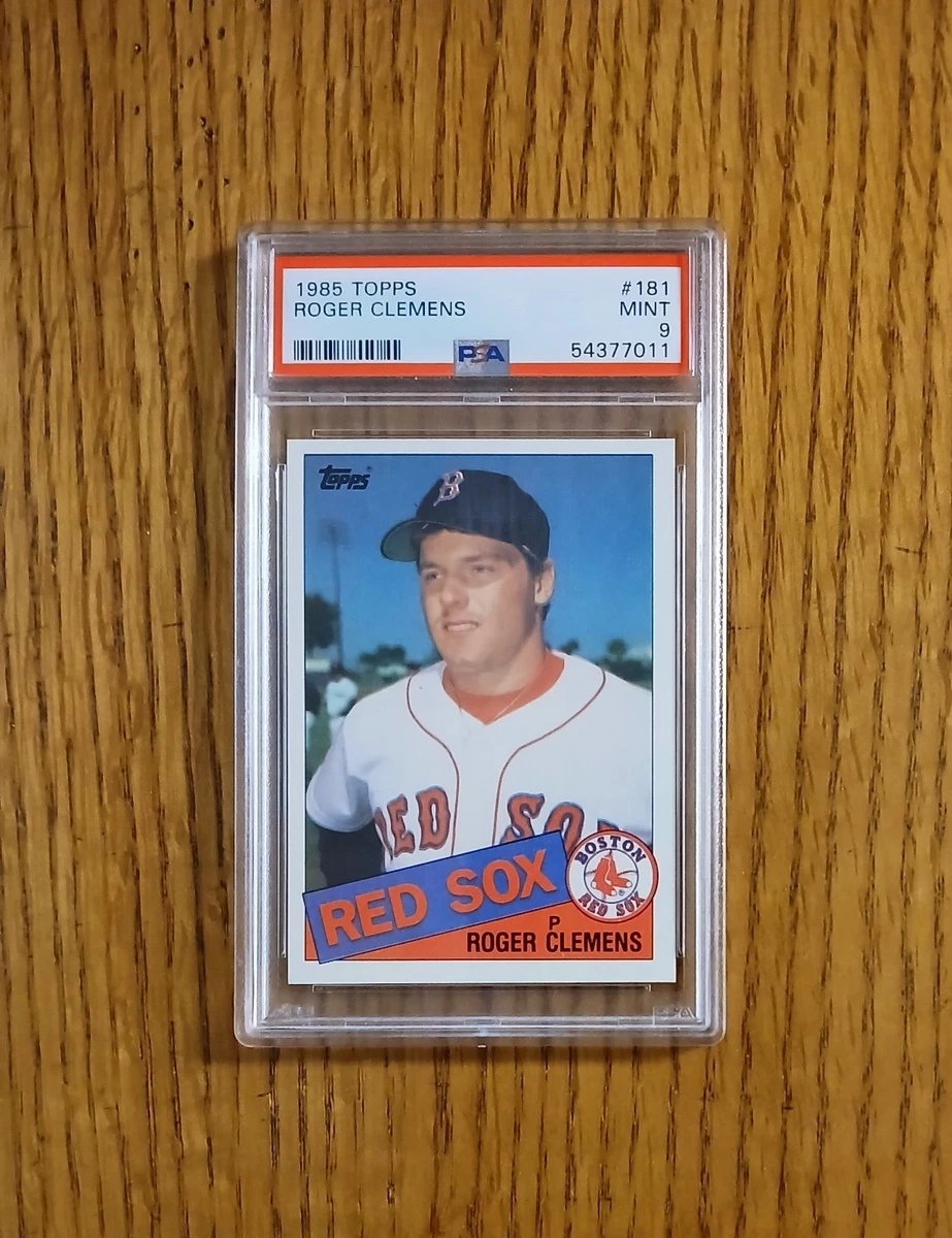 Topps Roger Clemens Baseball Sports Trading Card Singles Rookie