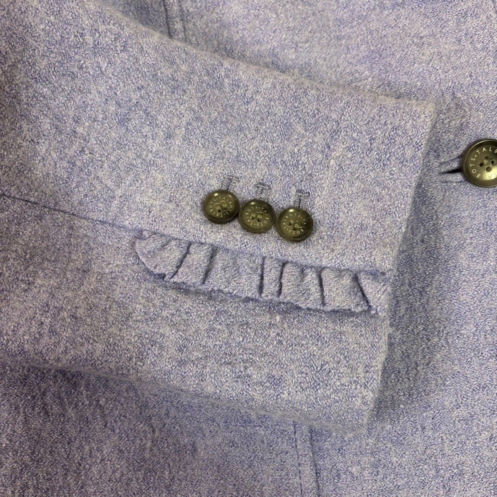 Talbots Lavender Structured Blazer Tailored Jacke… - image 8